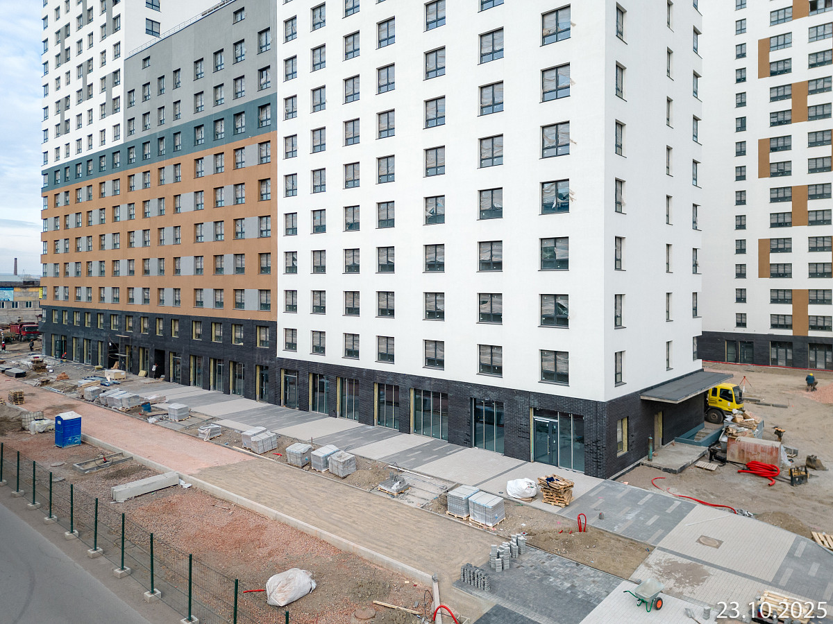 Ход строительства прогресс-кварталов «Перемены» — октябрь 2025