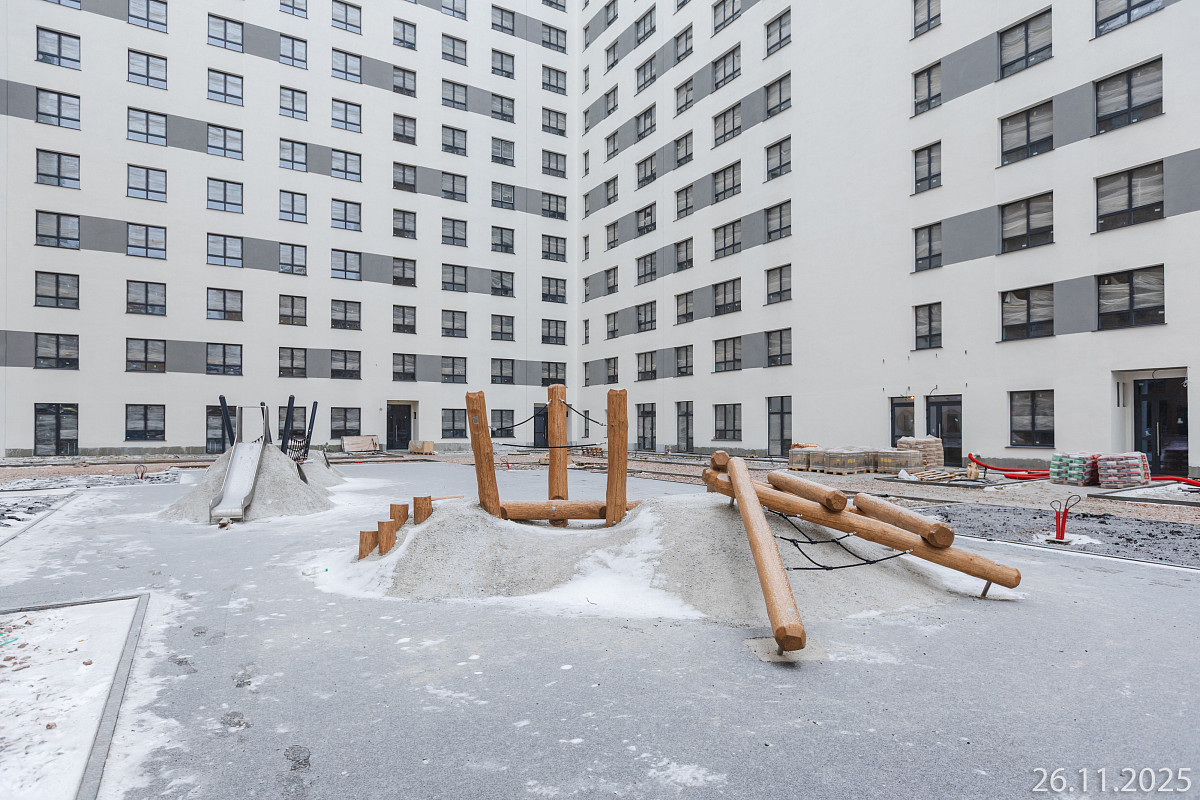 Ход строительства прогресс-кварталов «Перемены» — ноябрь 2025