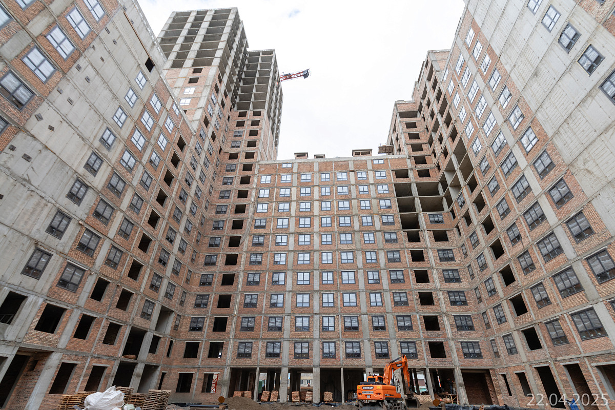 Ход строительства прогресс-кварталов «Перемены» — апрель 2025