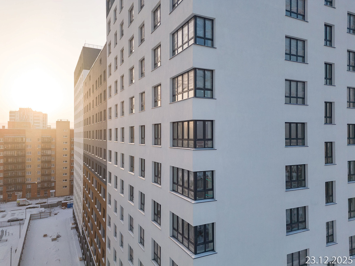 Ход строительства прогресс-кварталов «Перемены» — декабрь 2025