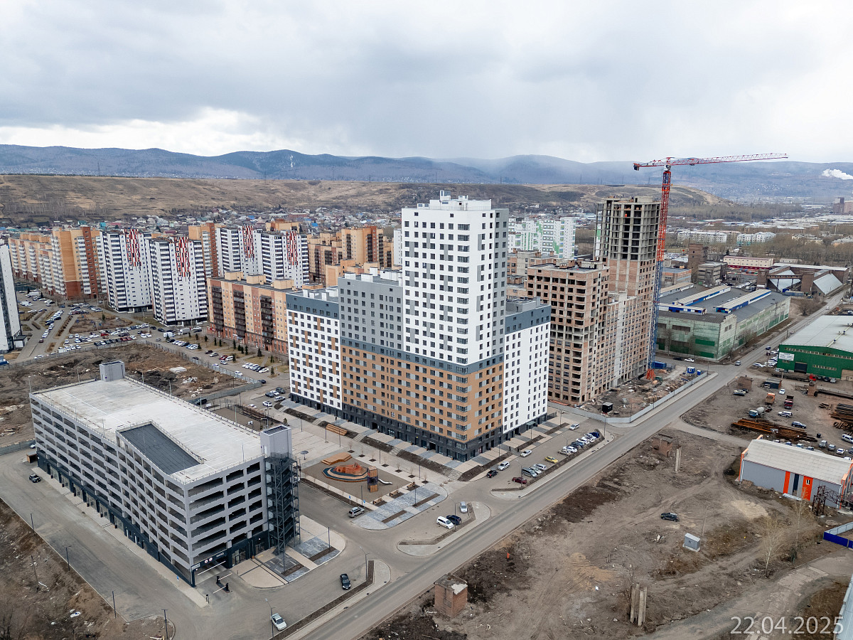 Ход строительства прогресс-кварталов «Перемены» — апрель 2025