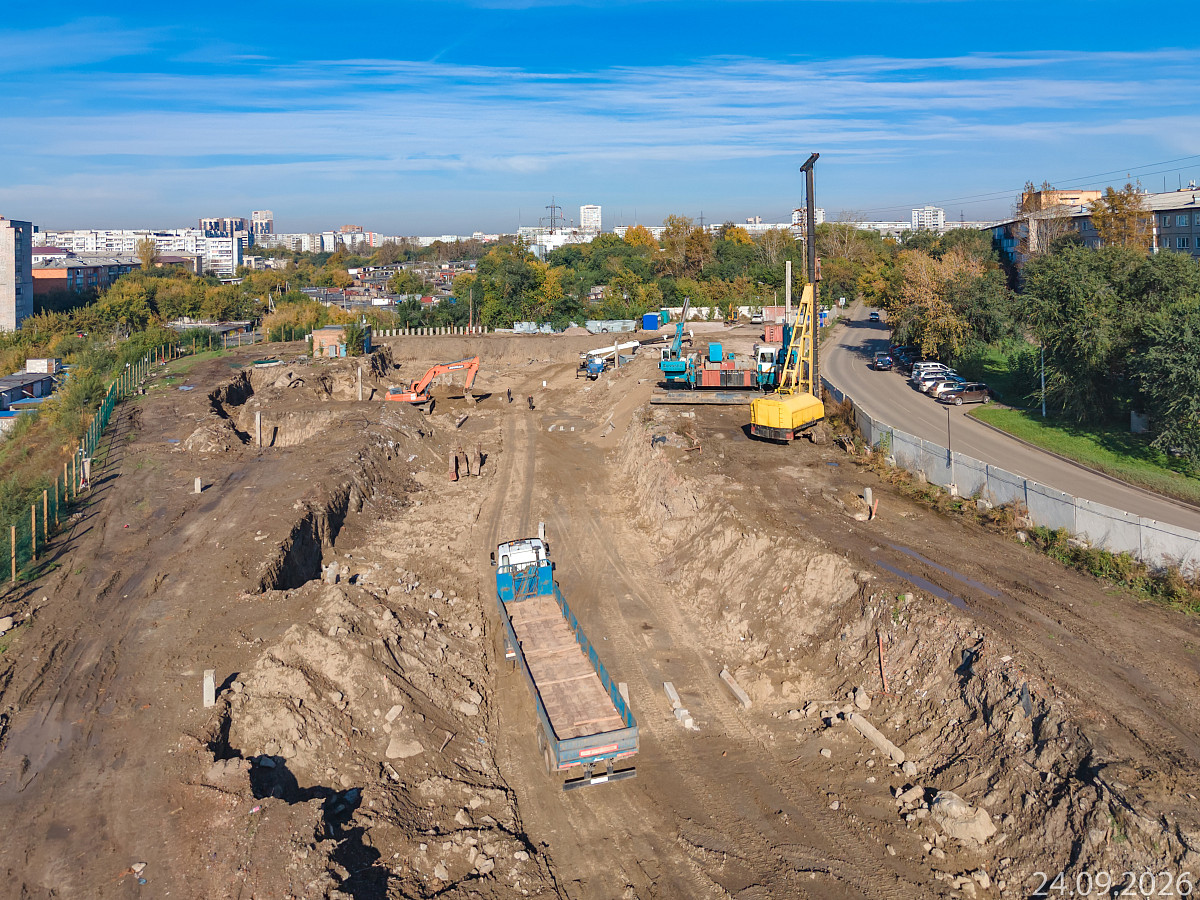 Ход строительства «Дома на Ульяновском» — сентябрь 2026