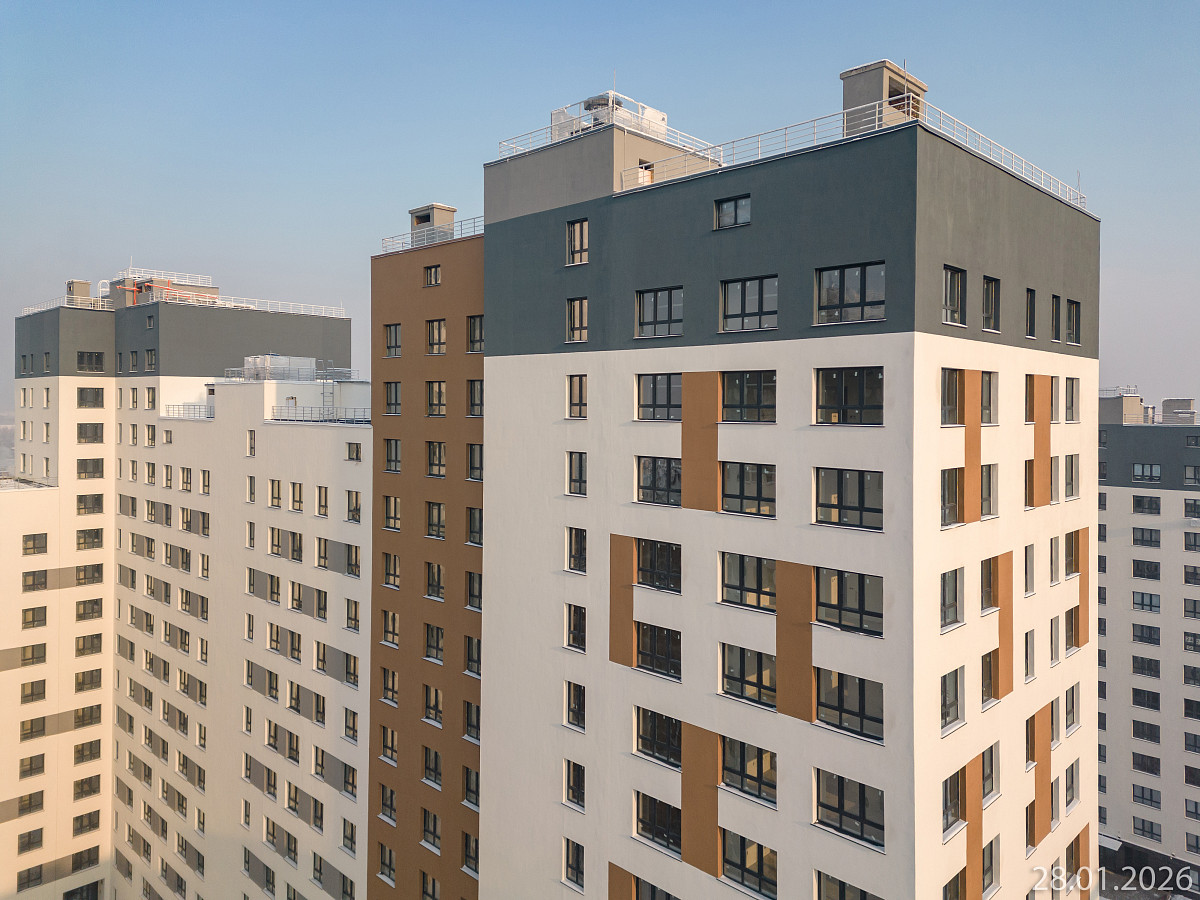 Ход строительства прогресс-кварталов «Перемены» — январь 2026