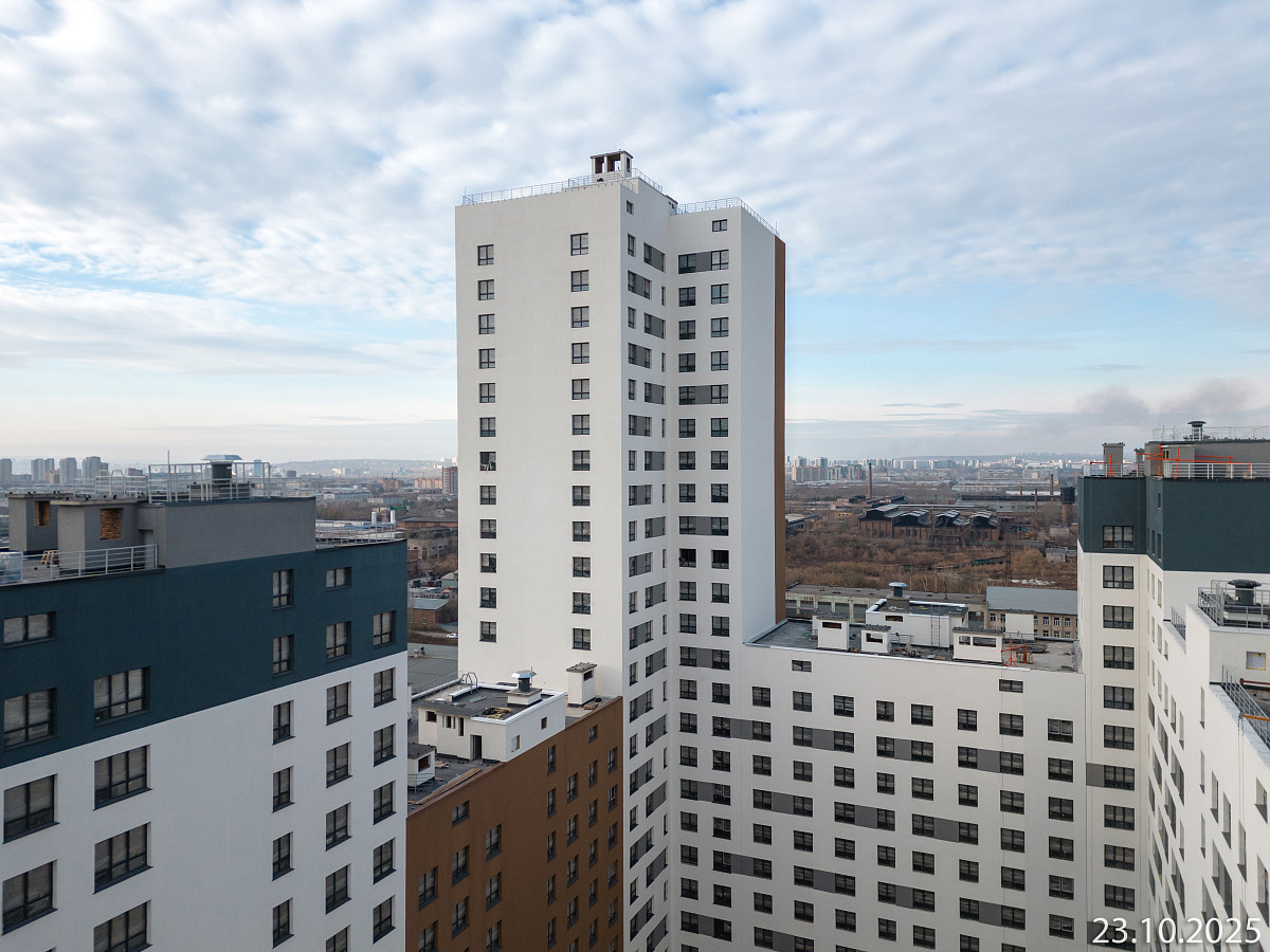 Ход строительства прогресс-кварталов «Перемены» — октябрь 2025