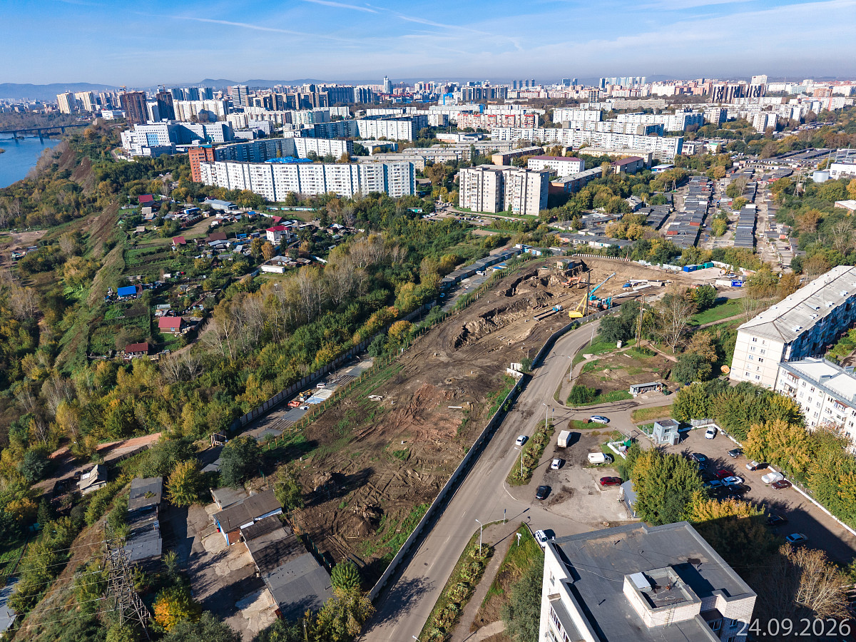Ход строительства «Дома на Ульяновском» — сентябрь 2026